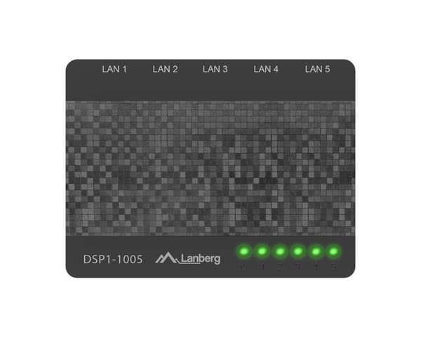 DSP1-1005 Nätverkswitch 5-portar 100/1000mbps