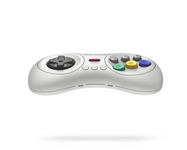 M30 2.4G Wireless Gamepad - Langaton Ohjain - Valkoinen