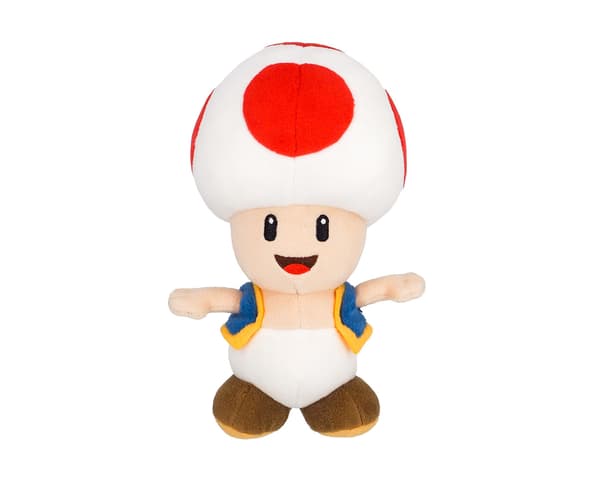 Nintendo Together Plush Super Mario Toad - 20cm