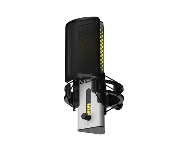 XSTRM USB Mikrofon RGB - Hvit