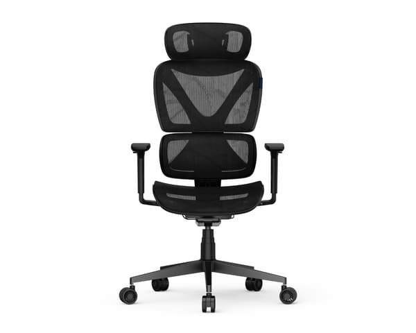 SpineX Pro Ergonomisk Kontorstol - Svart