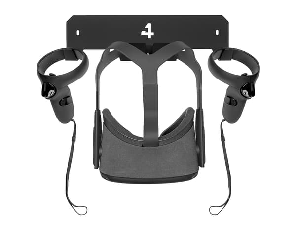 Väggfäste för VR Headset - Svart