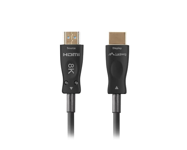 HDMI 2.1 Kabel Optical Sort 8k - 48Gbps - 40m