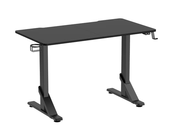 Heavy Duty RGB Gaming Skrivebord 112 x 60 cm - Sort