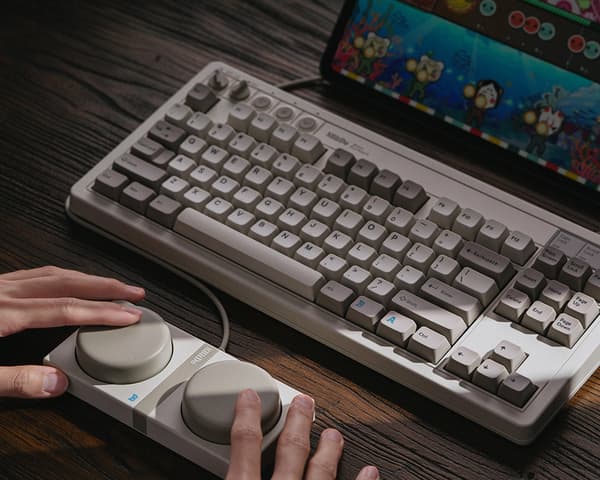 Retro Mechanical Keyboard - Trådlöst Tangentbord ANSI - M Edition
