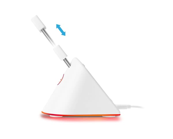 Mouse Bungee RGB - Ledning Holder Hvit