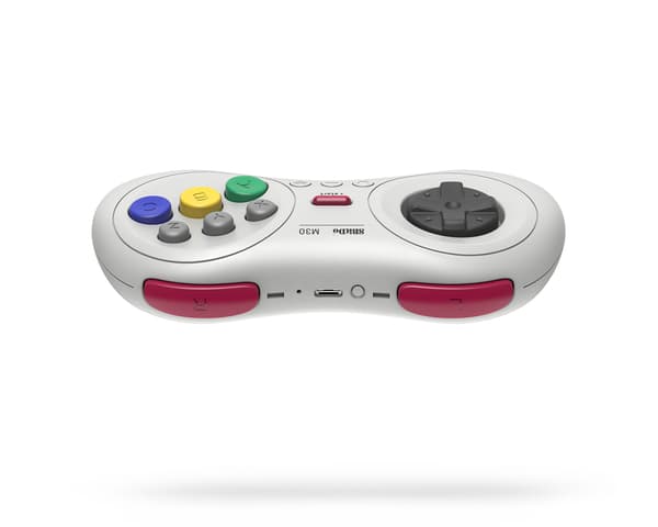 M30 Bluetooth Gamepad - Trådlös Kontroll - Vit