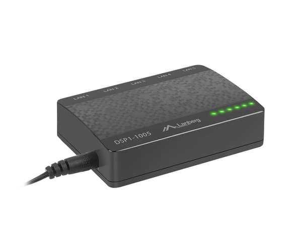DSP1-1005 Netværksswitch 5-porte 100/1000 Mbps