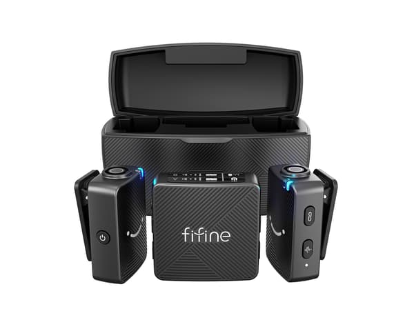 M9 Dual Wireless Microphone System - Trådløs Mikrofon