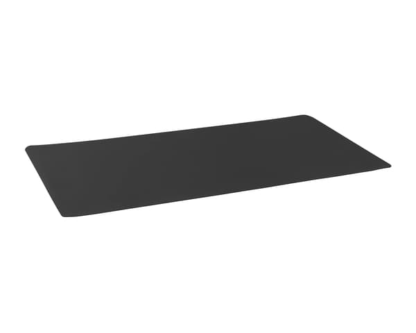 PVC Læder - 1200x600 Skriveunderlag - Sort