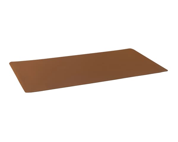 PVC Læder - 1200x600 Skriveunderlag - Brun
