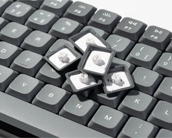 K3 Max Low Profile Hotswap Langaton Mechanical Näppäimistö [Gateron Red] - ISO