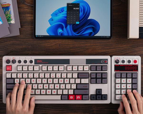 Retro 18 Mechanical Numpad - Langaton Numeronäppäimistö - N Edition