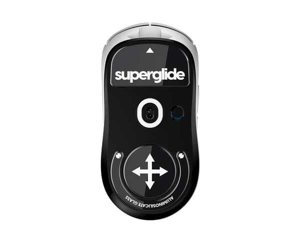 Glass Skates Logitech G Pro X Superlight - Musta