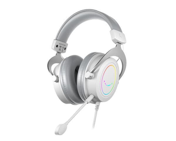 AMPLIGAME H3 Gaming Headset RGB - Vit
