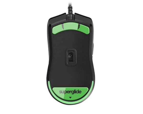 Glas Skates til Razer Viper Mini - Grøn