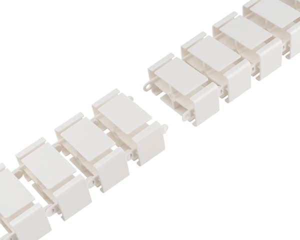 Flexible Desk Cable Management Spine - Hvid Kabelskjuler