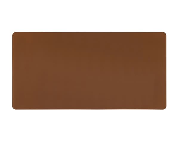 PVC Læder - 1200x600 Skriveunderlag - Brun
