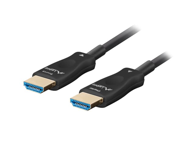 HDMI 2.1 Kabel Optical Svart 8k - 48Gbps - 100m