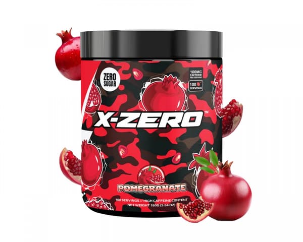 X-Zero Pomegranate - 100 Portioner