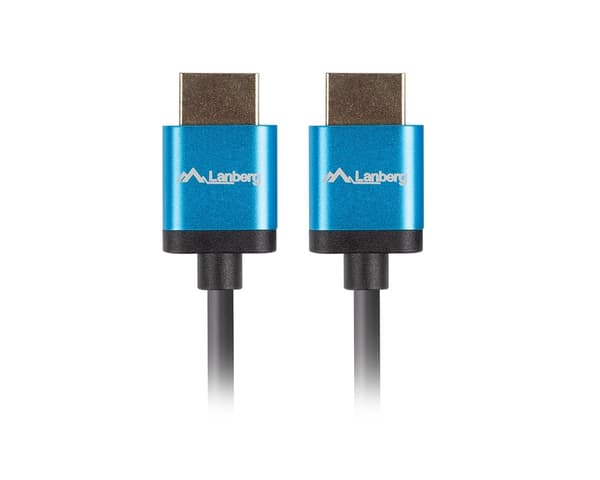 HDMI kaapeli V2.0 4K SLIM (1 m)
