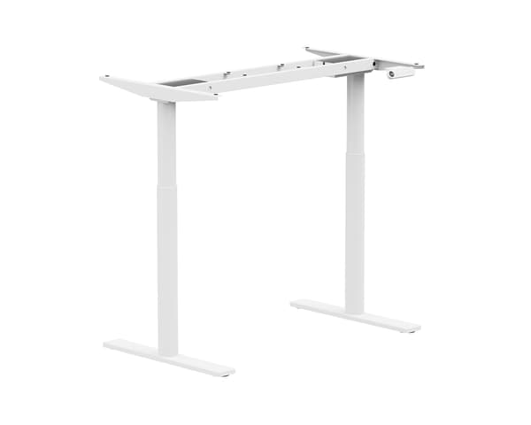 Premium Desk Frame - Elektriskt Höj och Sänkbart Underrede - Vit