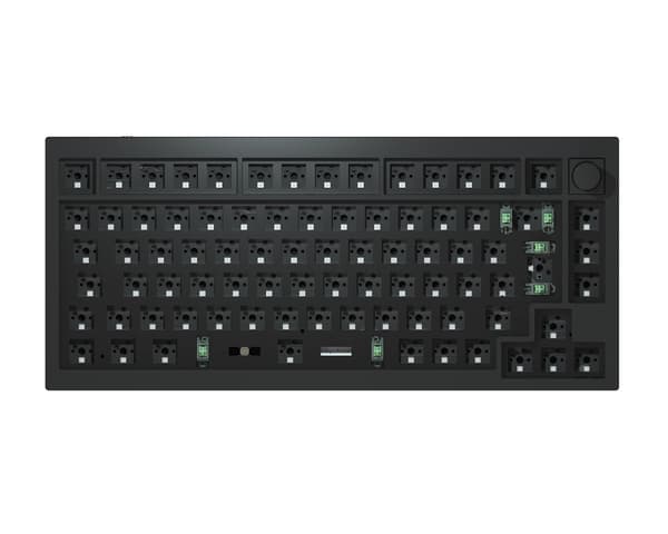 Q1 QMK ISO Barebone Knob Version - Carbon Black