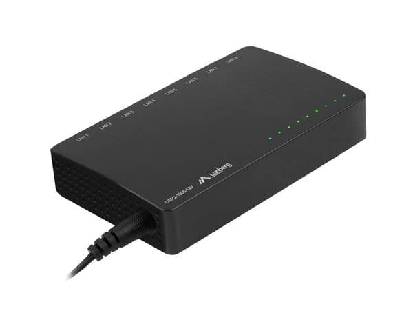 Netværksswitch 8-portar 100/1000 Mbps V12