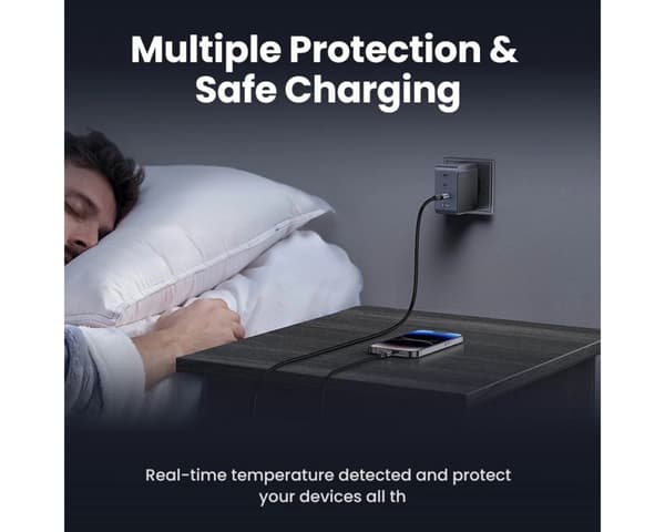 Nexode S 100W 4-port USB-laddare