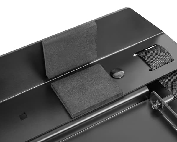 Strap-On Under Desk PC Mount with Sliding Track - Tietokone Teline