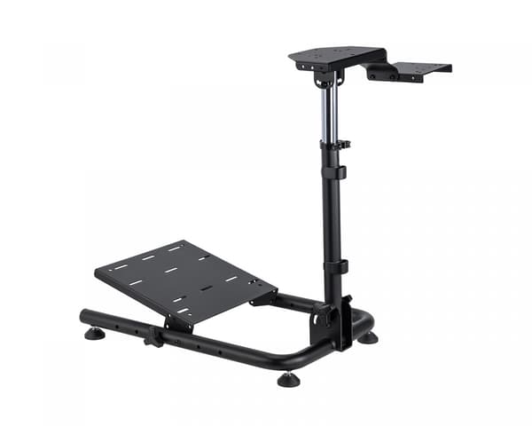 Racing Simulator Wheel Stand with Gear Shifter - LRS11 Racersimulator - Sort