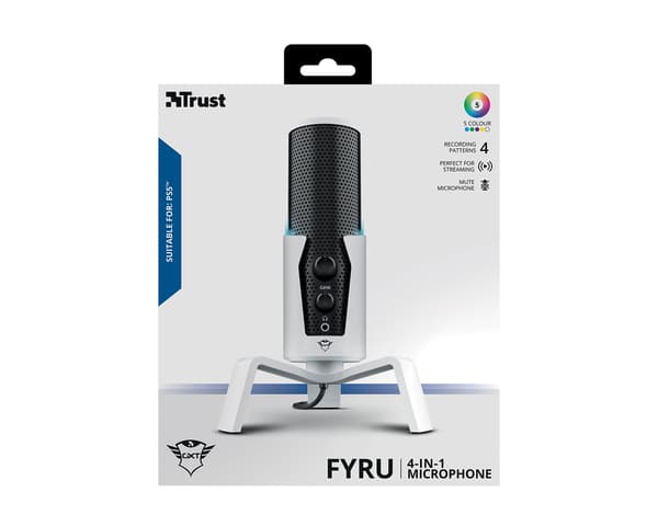 GXT 258W Fyru USB 4-in-1 Streaming Mikrofon PS5