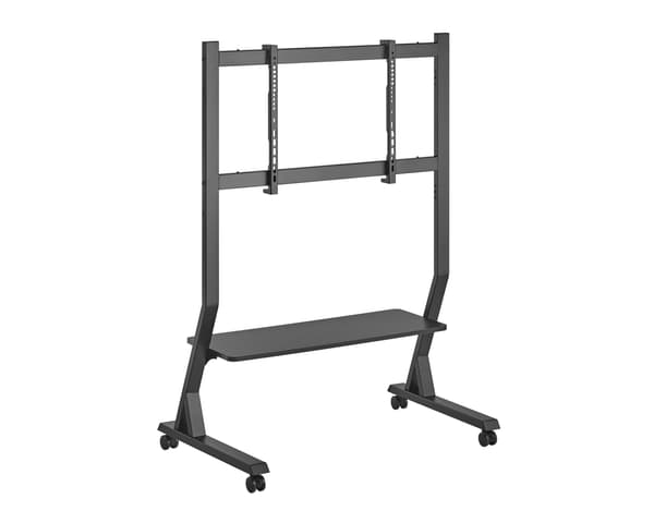 TV stativ på hjul - 45”-90” - Sort