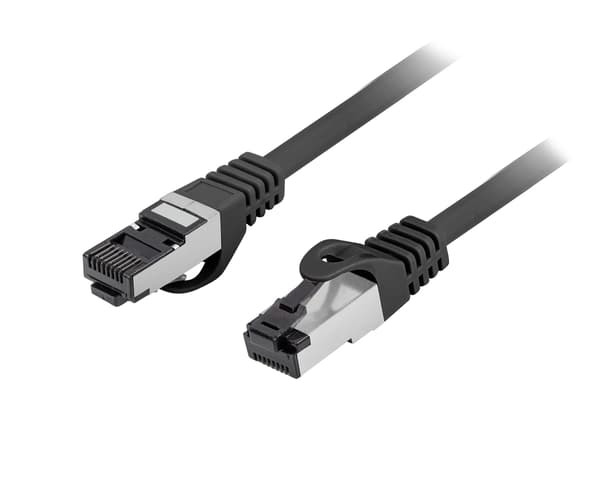 CAT 8.1 Netværkskabel S/FTP LSZH - Sort - 1m