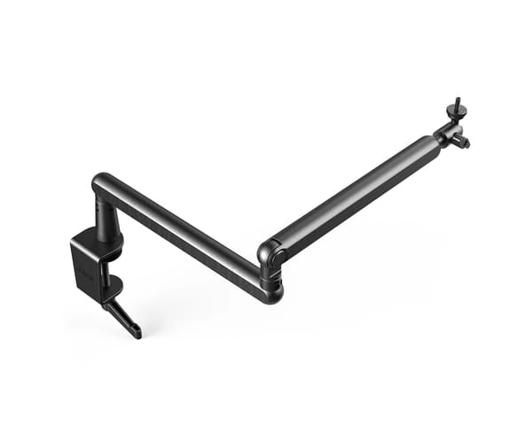 Low-Profile Boom Arm Stand - Musta Mikrofoniteline