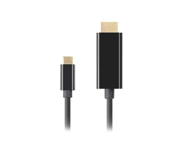 USB-C > HDMI Kaapeli 4k 60Hz Musta - 0.5m
