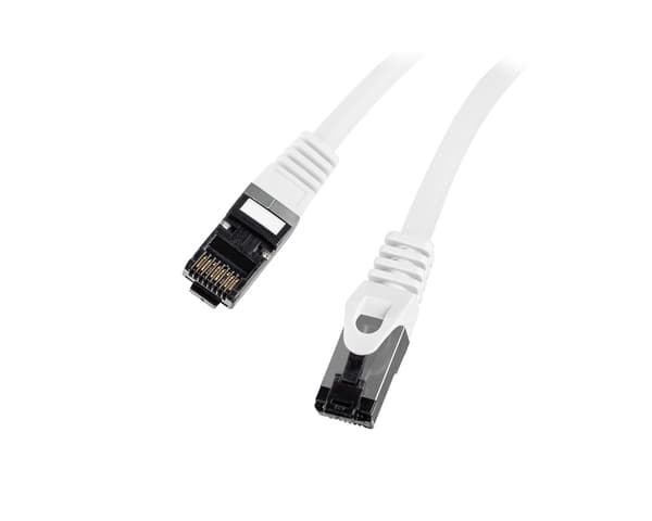 CAT 8.1 Netværkskabel S/FTP LSZH - Hvid - 3m