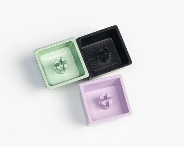 Cute Computer Aluminum Alloy Artisan Keycap - Lilla