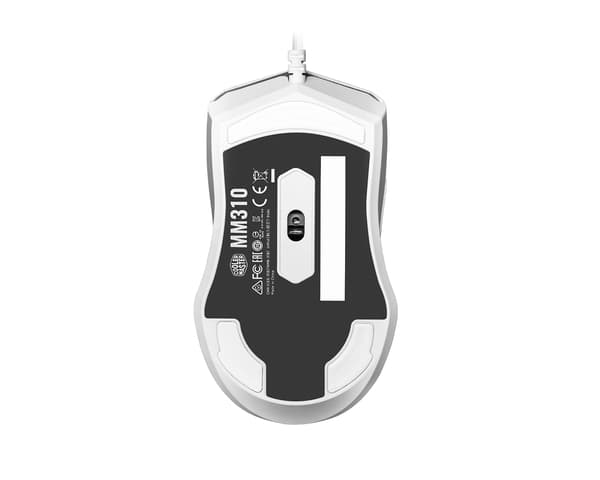 MM310 RGB Lightweight Gamingmus - Vit