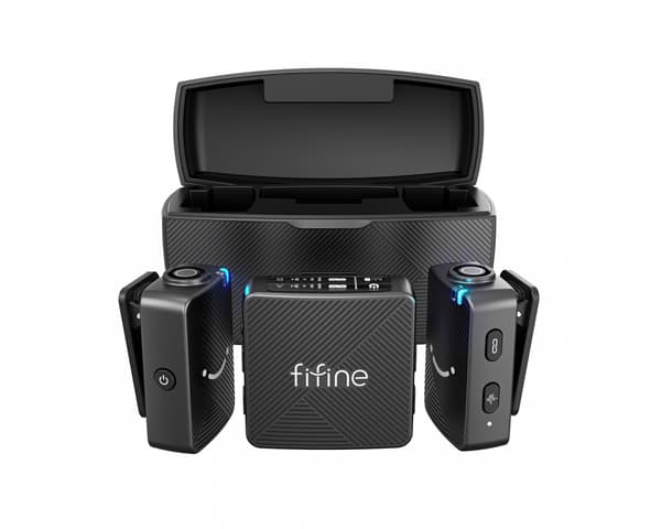 M9 Dual Wireless Microphone System - Trådløs Mikrofon
