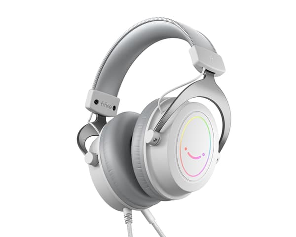 AMPLIGAME H3 Gaming Headset RGB - Hvid