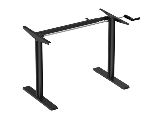 Desk Frame - Höj och Sänkbart Underrede - Svart