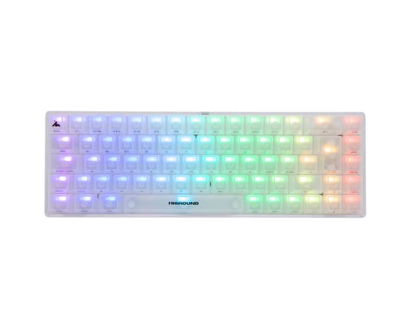 OPAL Base 65 Hotswap Gaming Keyboard – ISO German [Silent Glacier]