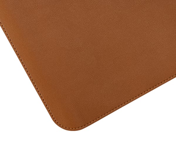 PVC Læder - 1200x600 Skriveunderlag - Brun