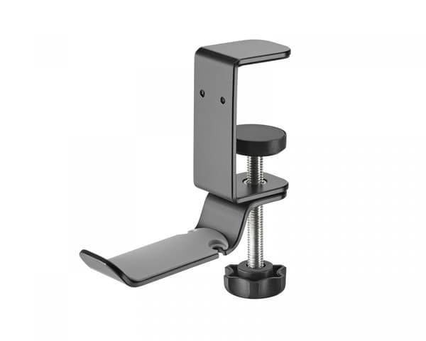 Clamp-On Headset Stand - Hodetelefon Stativ - Svart