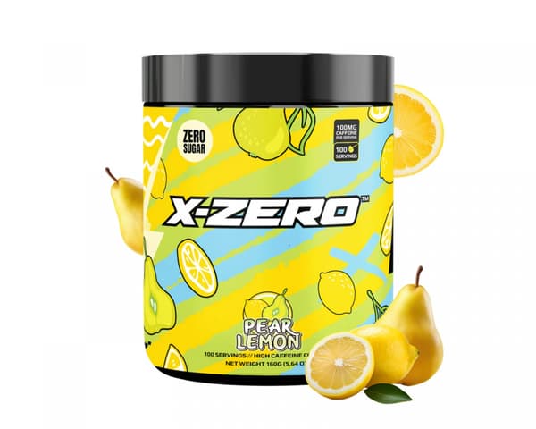 X-Zero Pear Lemon - 100 Portioner