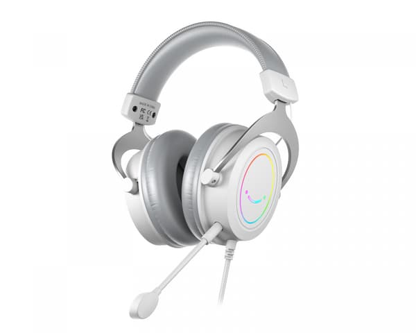 AMPLIGAME H3 Gaming Headset RGB - Vit