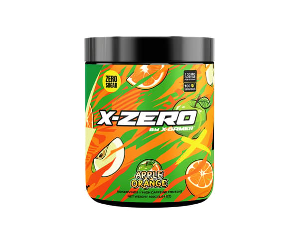 X-Zero Apple Orange - 100 Portioner