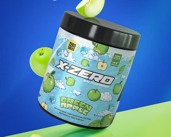 X-Zero Green Apple - 100 Porsjoner