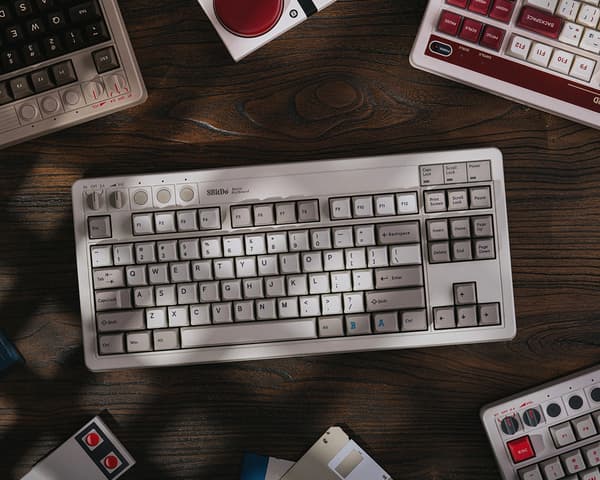 Retro Mechanical Keyboard - Trådlöst Tangentbord ANSI - M Edition